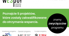 wESpół wspieramy ekonomię społeczną-wyniki!