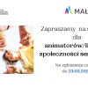 Zapraszamy na szkolenie dla animatorów/liderów społeczności seniorskich